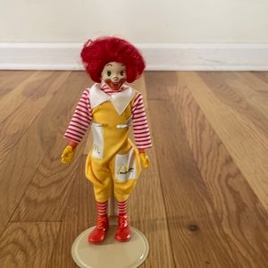 Remco vintage 1976 Ronald McDonald figure.